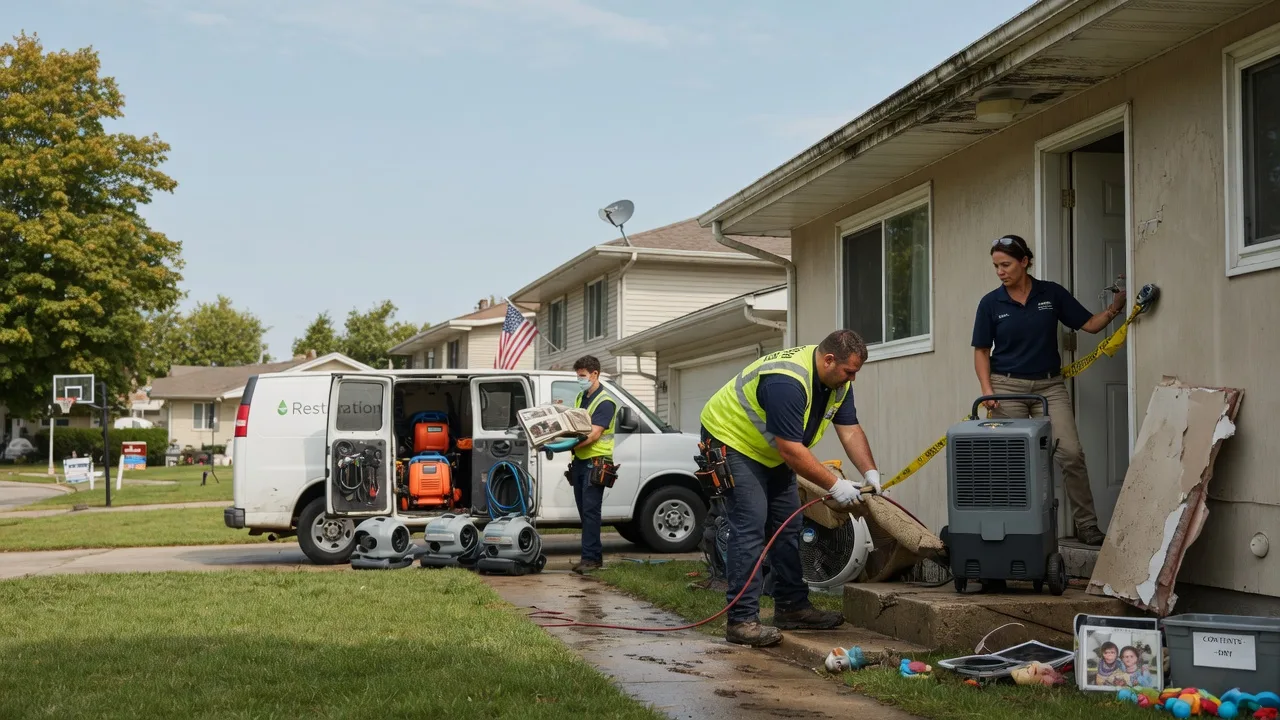 Water Damage Restoration in Henderson, IA near me